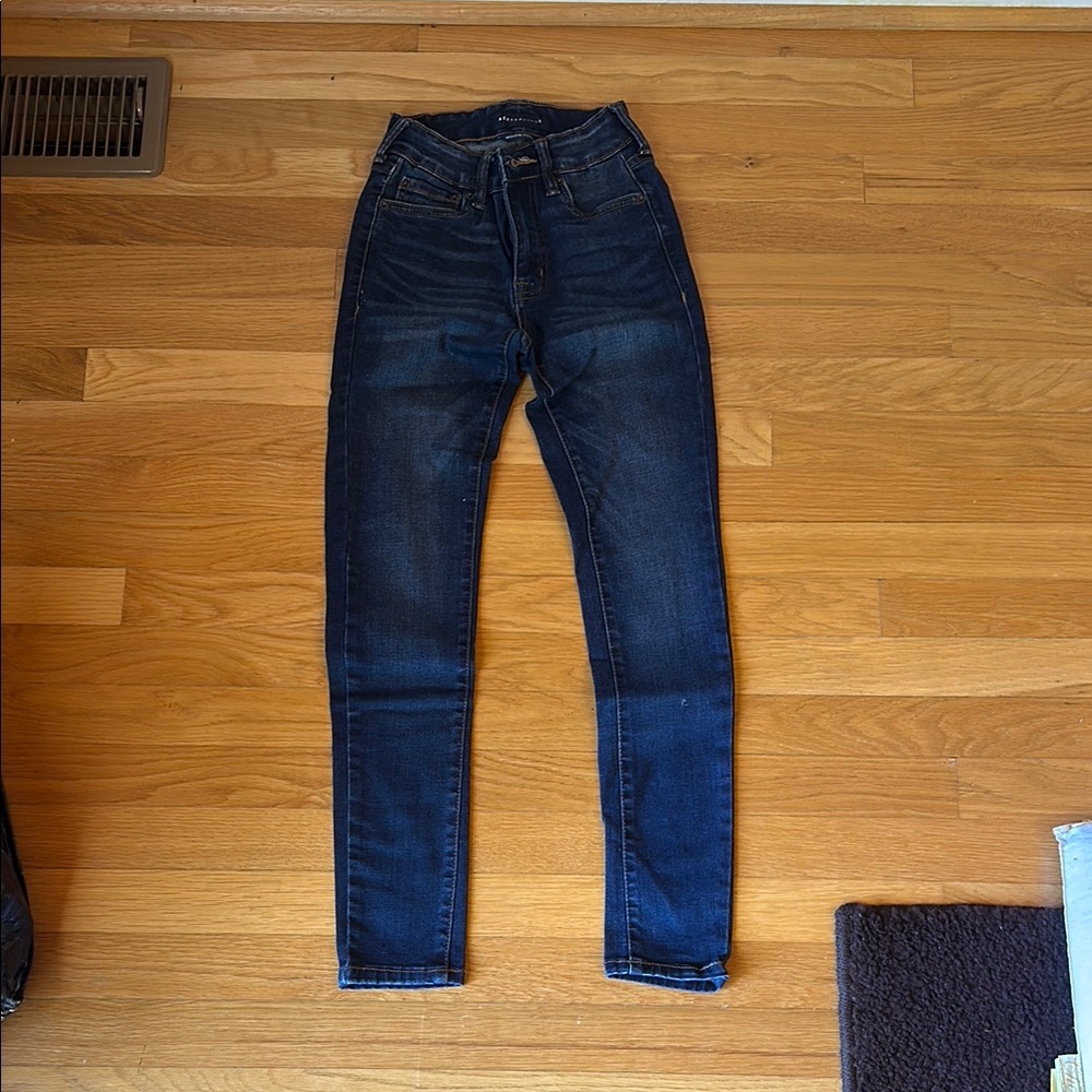 Aeropostale Blue Skinny Jeans Classic Style